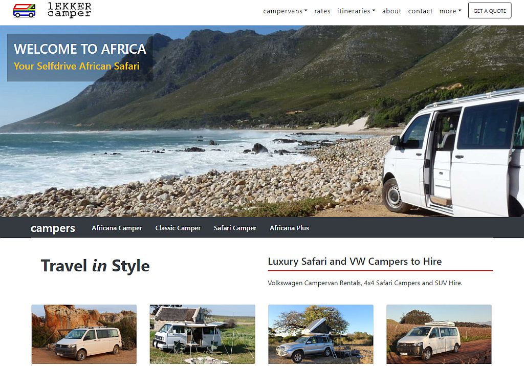 10 Best Campervan & RV Rentals in South Africa [2023]
